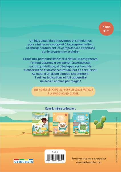 Dessins codés - Niveau 2 - dès 7 ans