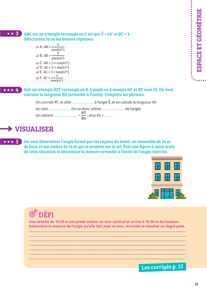 Prof particulier - Maths 3e - Brevet
