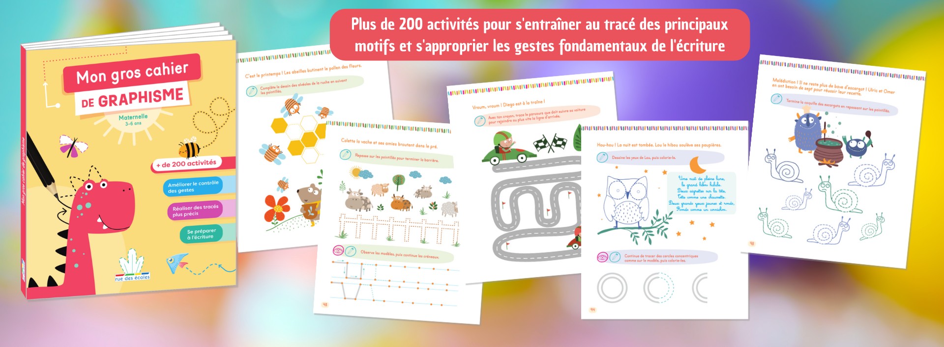 Mon gros cahier de graphisme