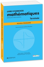 Livre d'exercices mathématiques Terminale