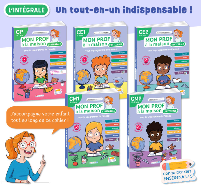 Mon prof à la maison - L'intégrale multimatières