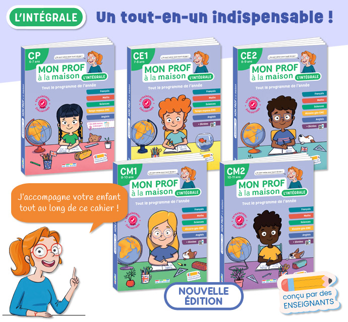 Mon prof &agrave; la maison - L'int&eacute;grale multimati&egrave;res